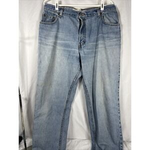 Levis 550 Jeans Ladies 16 Blue Relaxed Fit Tapered‎ Leg Denim Pants Classic